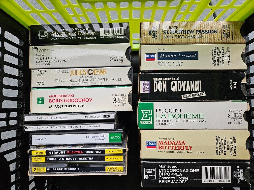 Prachtige verzameling opera CD-boxen (Puccini, ….), Cd's en Dvd's, Ophalen, Gebruikt, Boxset, Opera of Operette