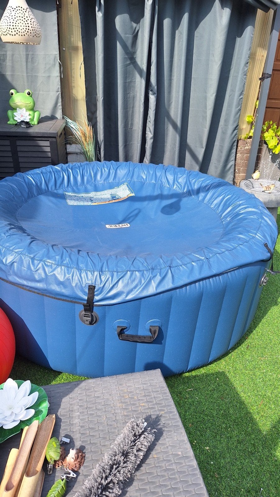 spa intex, Enlèvement