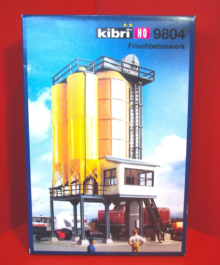 Centrale à béton avec silos - Kibri 9804 - H0 - 1:87, Hobby & Loisirs créatifs, Trains miniatures | HO, Neuf, Autres marques, Enlèvement ou Envoi
