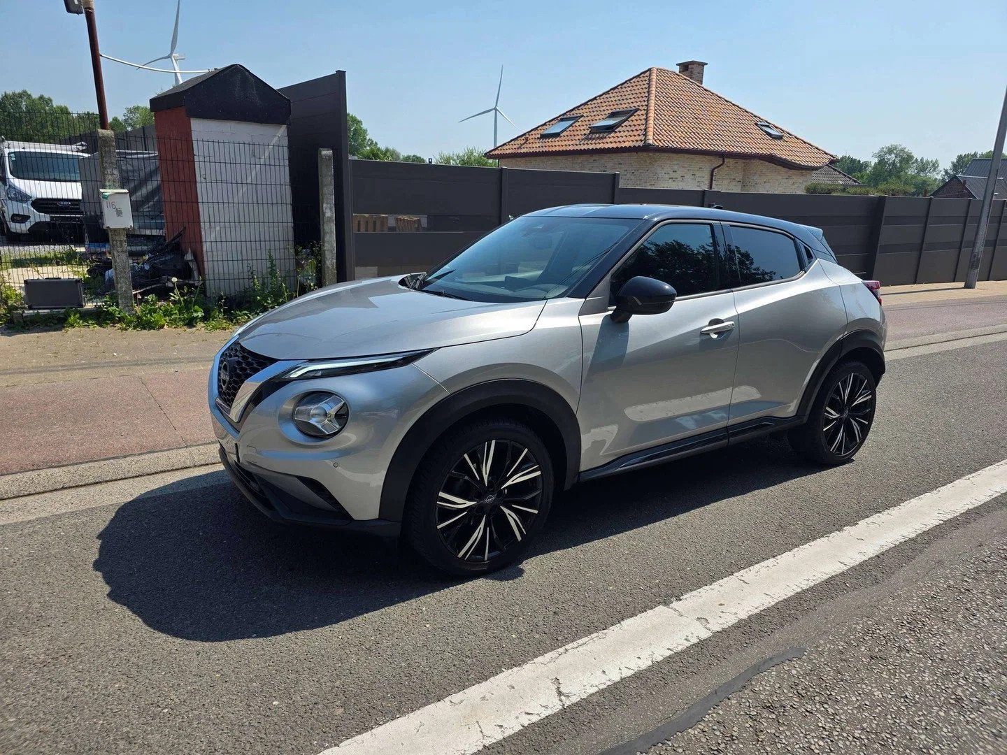 Nissan Juke 1.0 DIG-T 2WD N-Design 1EIG IN PERFECTE STAAT, Argent ou Gris, Achat, Euro 6, Boîte manuelle