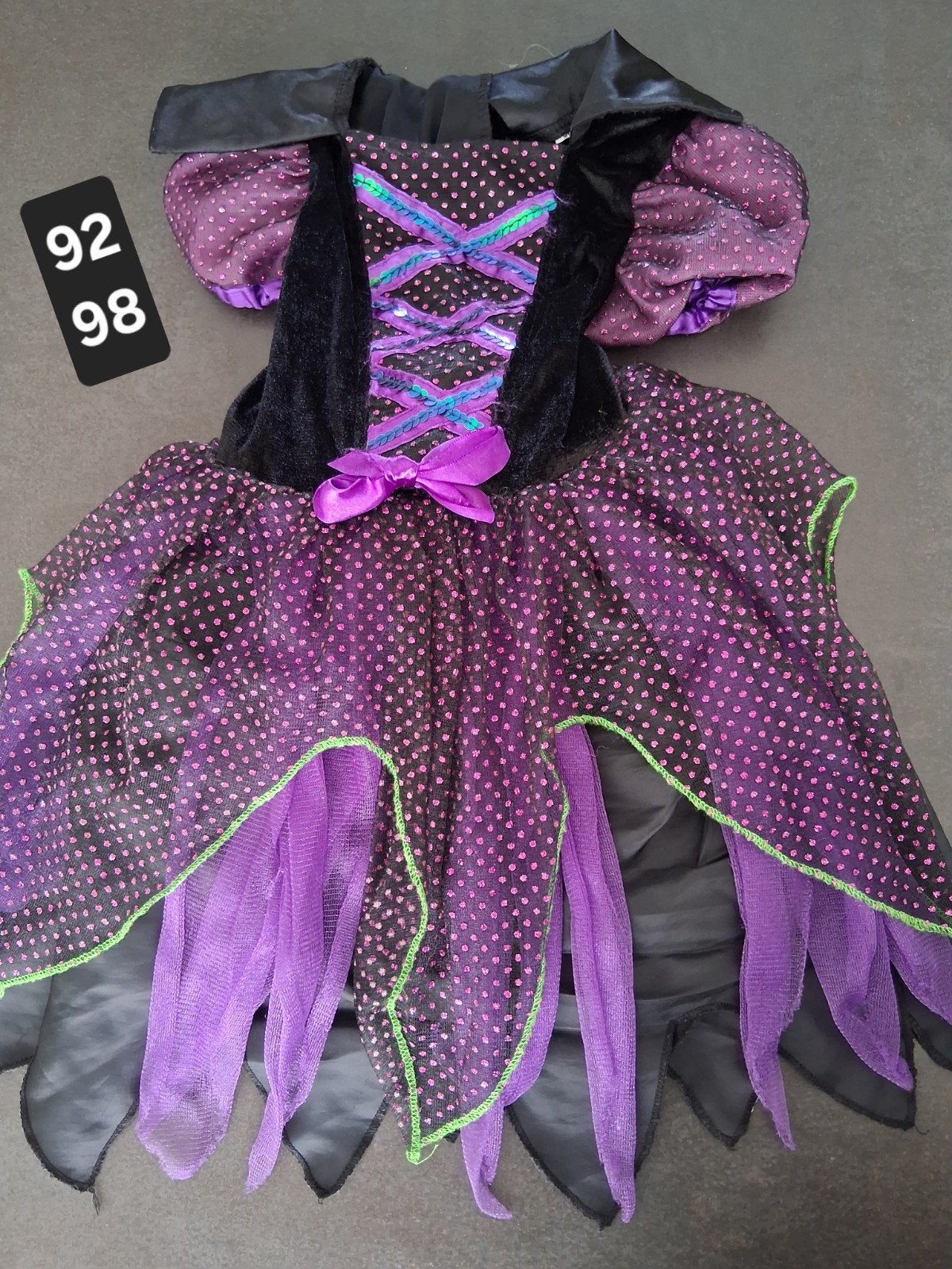 Costume de sorcière d'Halloween taille 92 98, Enlèvement ou Envoi