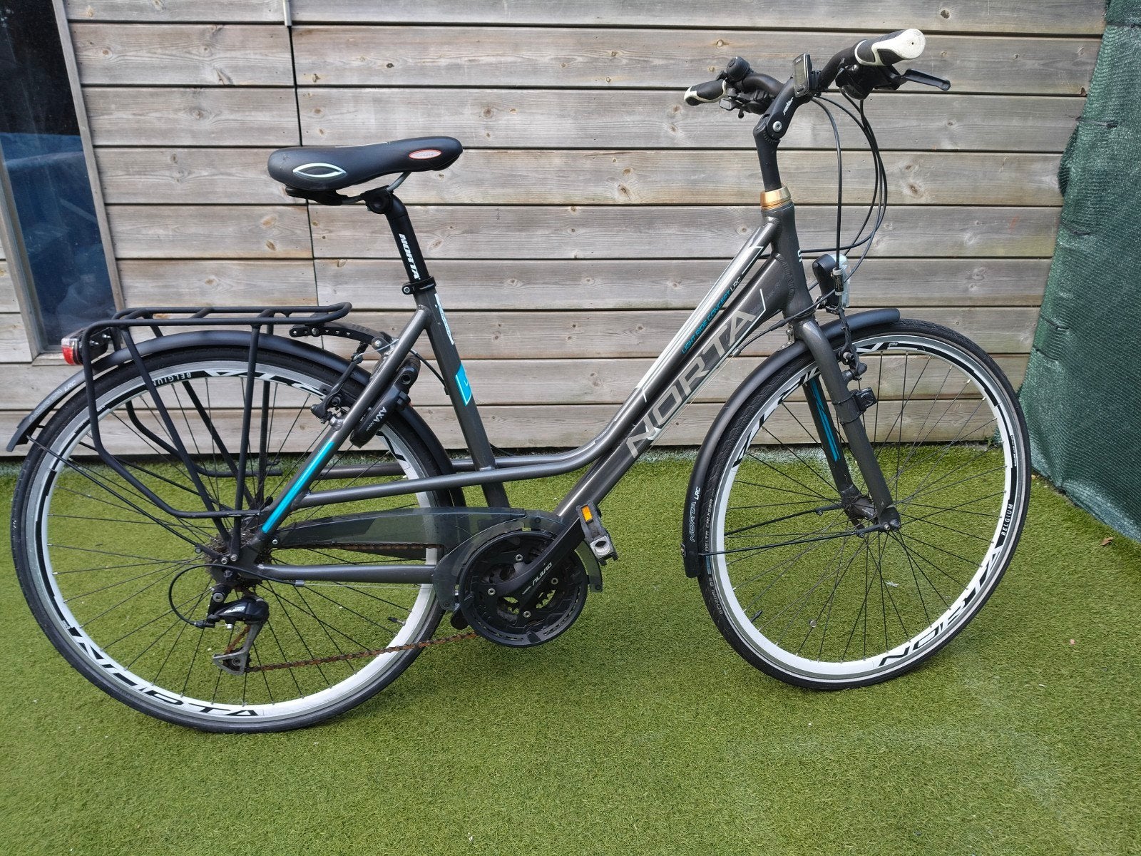 Norta fiets voor meisjes, Ophalen
