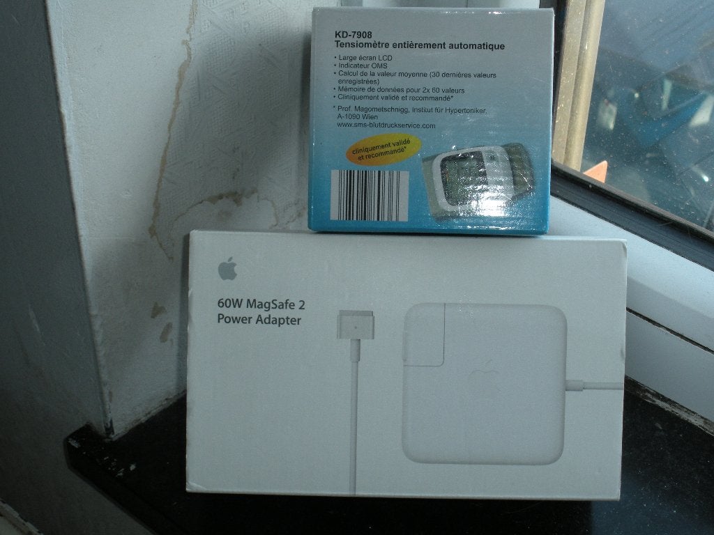 Secteur tensiomètre automatique APPLE MagSafe 2. 85/60/45 W, Informatique & Logiciels, Enlèvement ou Envoi, Neuf, Apple