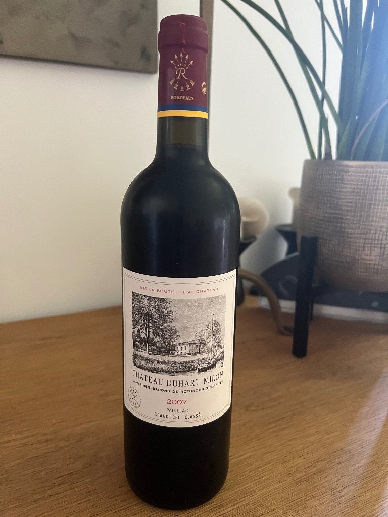 Château Duhart Milon 2007, Nieuw, Ophalen of Verzenden, Rode wijn, Vol