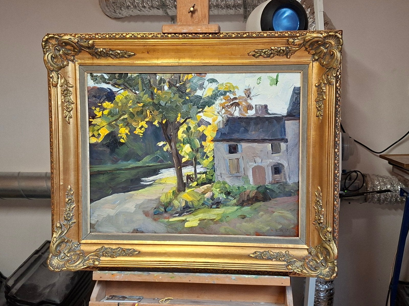 au coin de la rue, Antiquités & Art, Enlèvement, Panneau