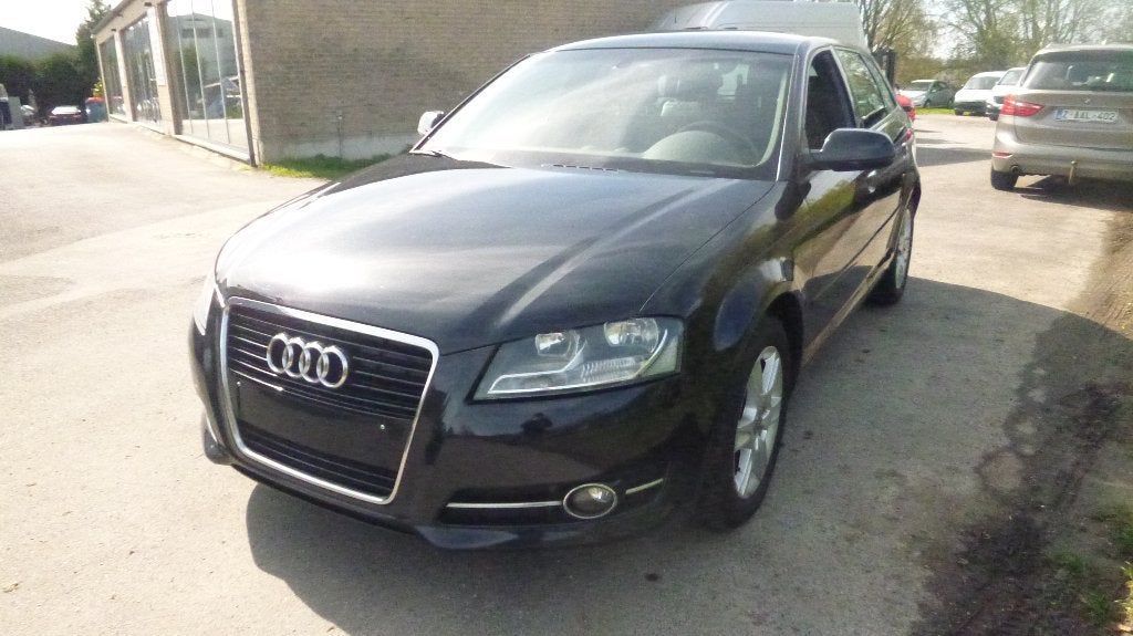 Audi A3 Sportback 1.6 tdi, 173.000kms, navi, Autos, Achat, Entreprise, Boîte manuelle, Noir