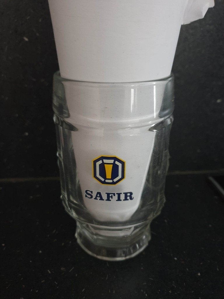 Bierglas Safir 25cl, Ophalen of Verzenden