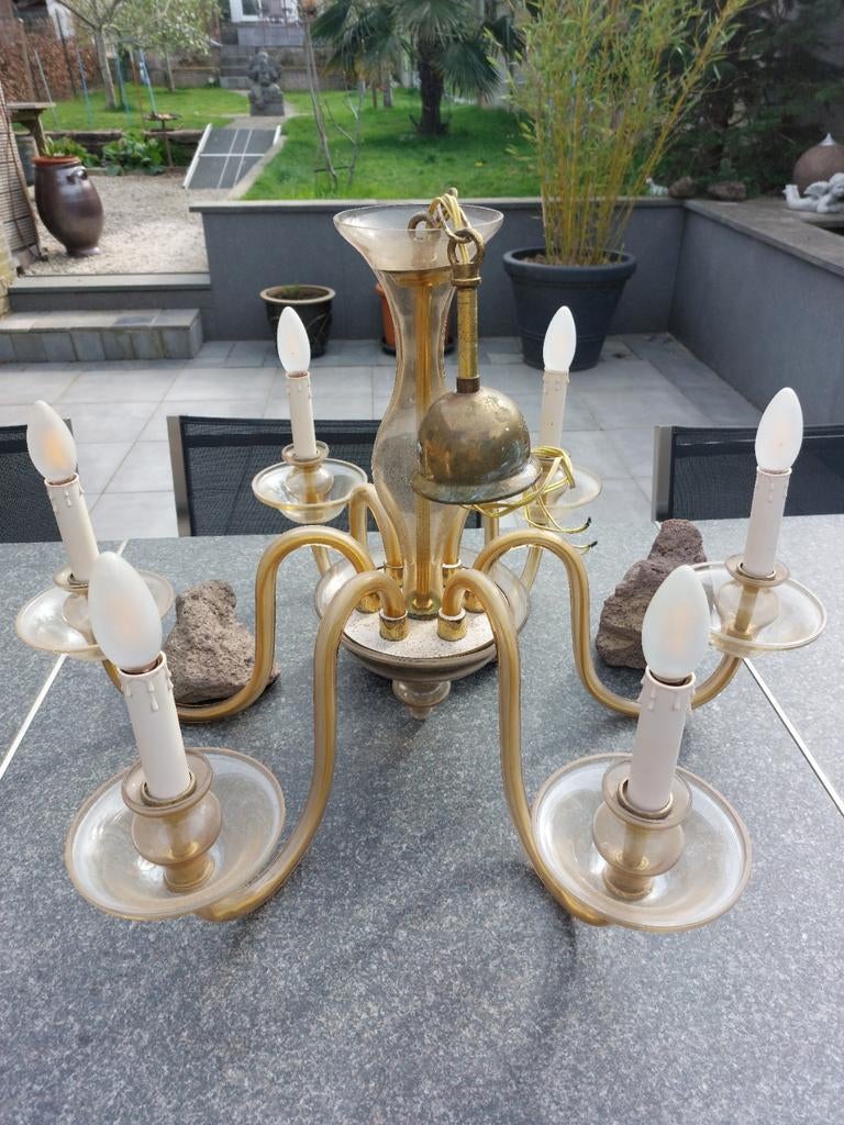 Heel oude luster te koop, Ophalen of Verzenden
