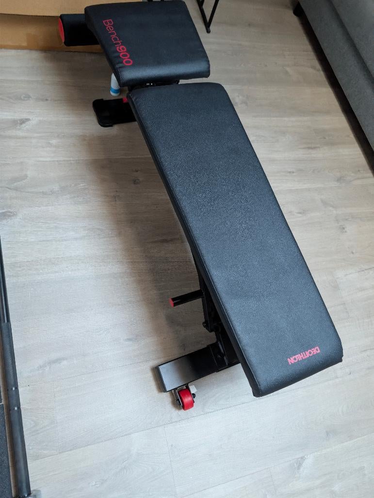 Banc de musculation Decathlon Bench900 100€, Ophalen, Nieuw, Benen, Fitnessbank