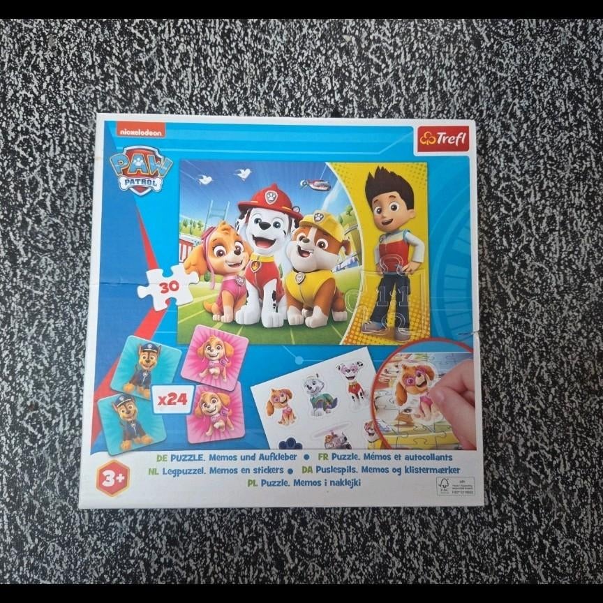 Paw patrol legpuzzel en memory, Ophalen