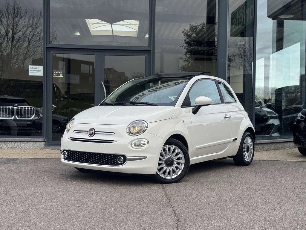 Fiat 500 / 3D / OPEN DAK / CARPLAY / NAVI / AC / PARK SENS, Autos, Fiat, Entreprise, Achat, Airbags, Air conditionné, Android Auto