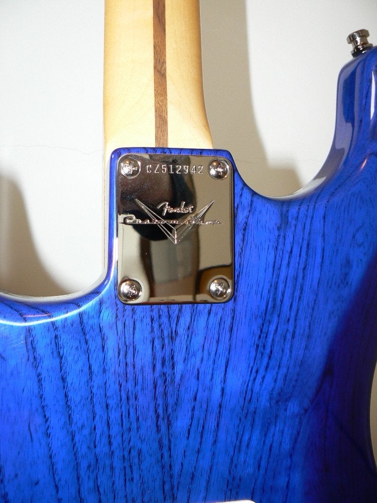 Fender Custom Shop Stratocaster Cobalt Blue, Ophalen, Nieuw, Solid body, Fender