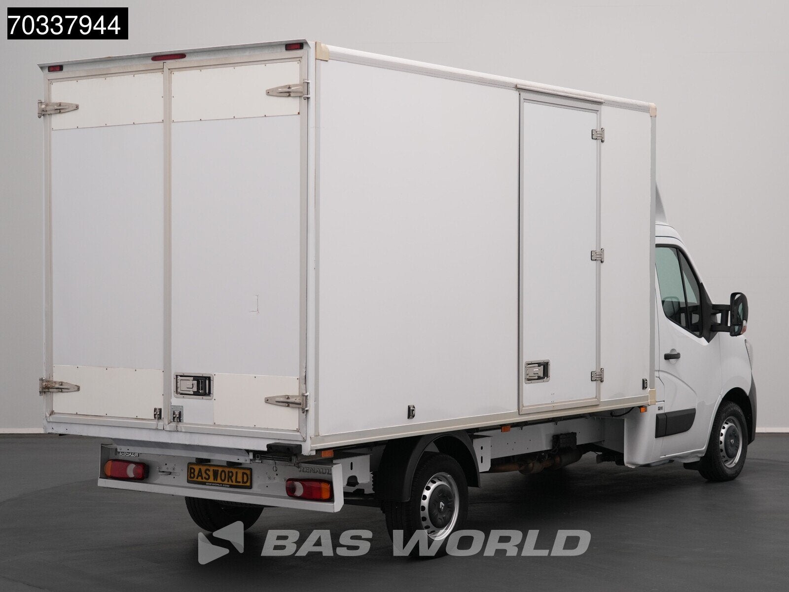 Renault Master 145PK Bakwagen Achterdeuren Zijdeur Airco Nav, Stof, 4 cilinders, Renault, 2500 kg