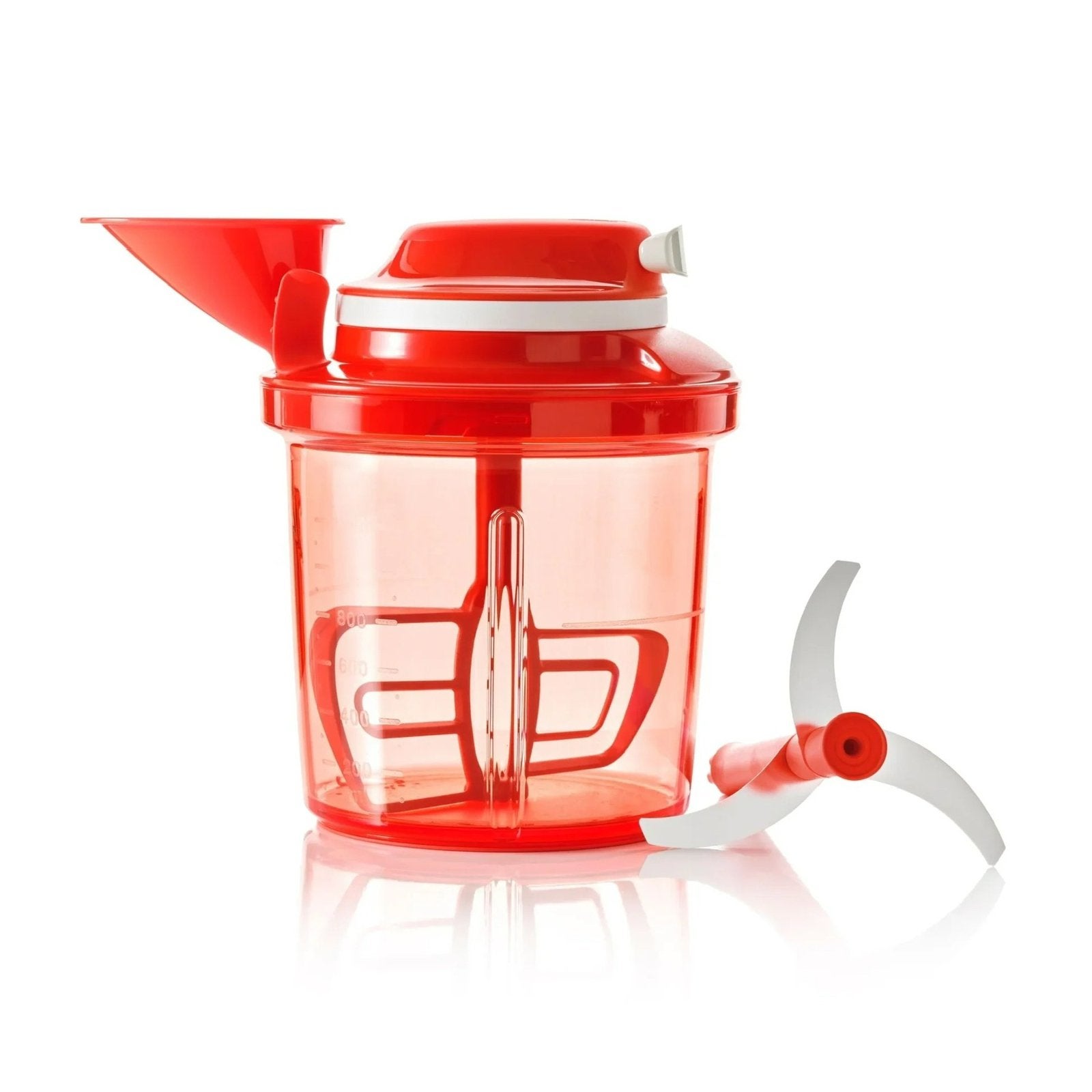 Tupperware SuperSonic Chopper Large, Ophalen of Verzenden, Nieuw, Met deksel