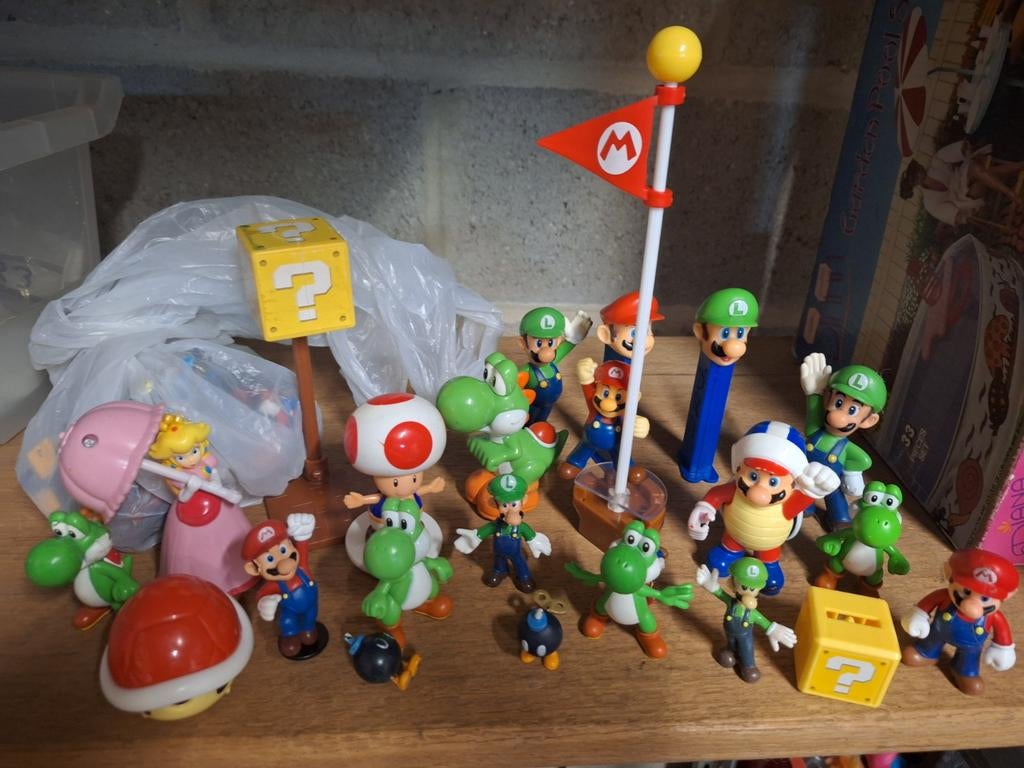 Nintendo super mario actiefiguren, Enlèvement ou Envoi