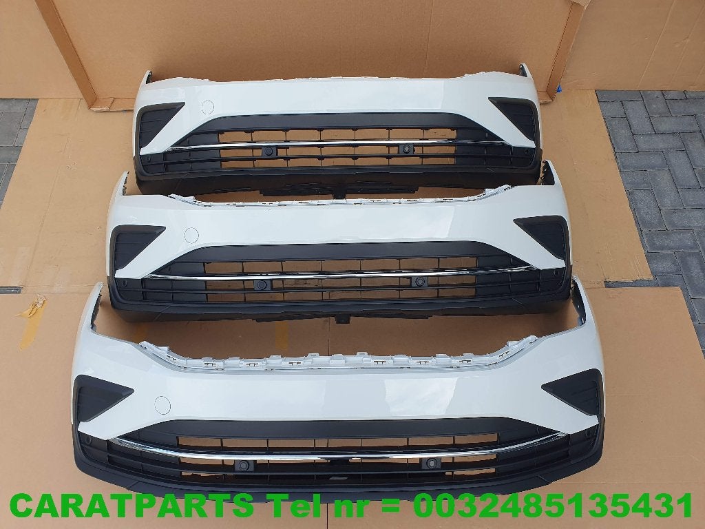 5NA807217DH Tiguan voorbumper tiguan bumper IC9A Pure White, Ophalen, Gebruikt, Bumper, Volkswagen