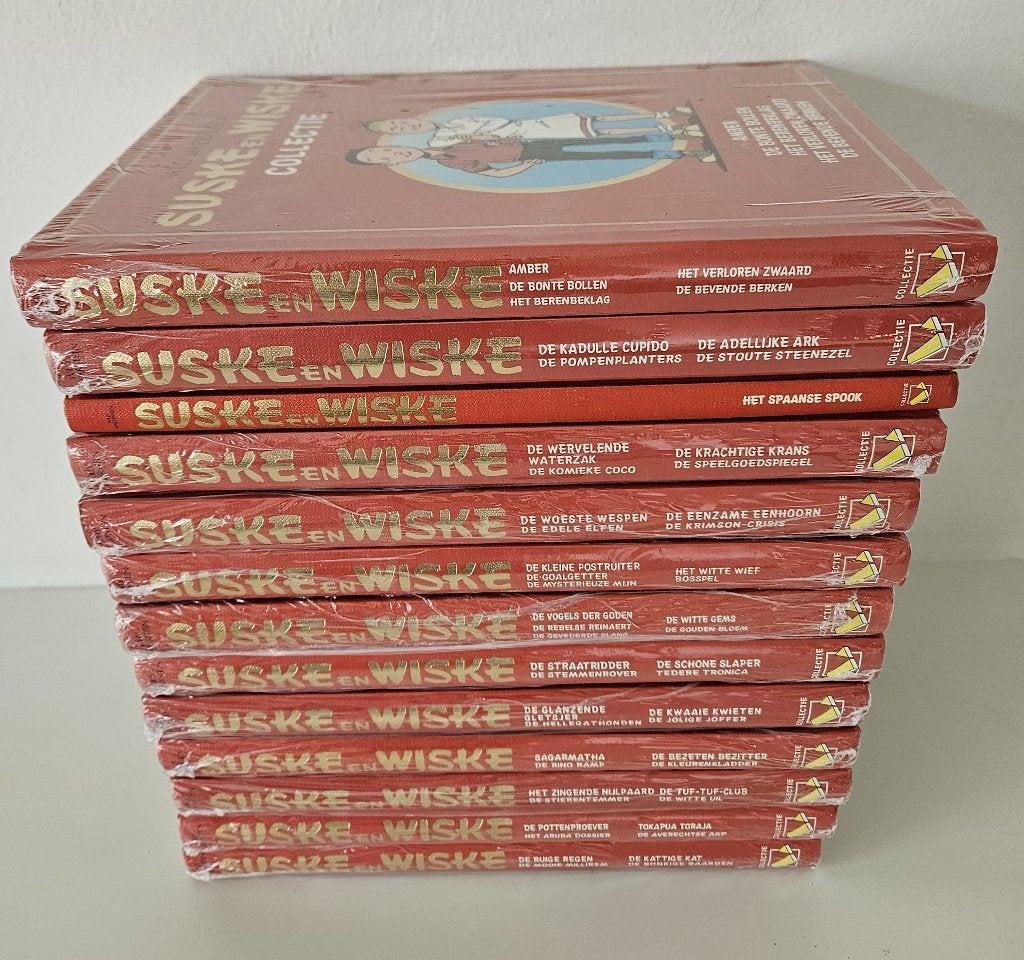 10 stripboeken Suske & Wiske (HC), Ophalen of Verzenden