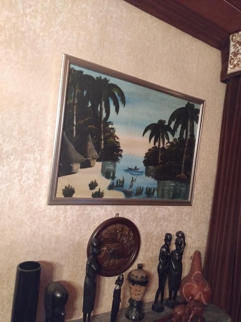 Uit De Congo Prijs Overeen Te Komen ., Antiek en Kunst, Ophalen