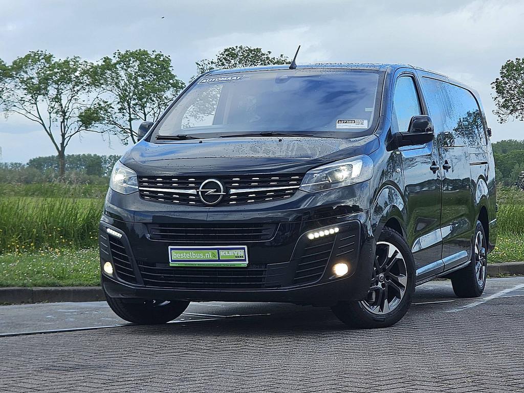 Opel Vivaro 2.0 CDTI L3H1 DC Edition (bj 2021), Gebruikt, 4 cilinders, Zwart, 5 deurs