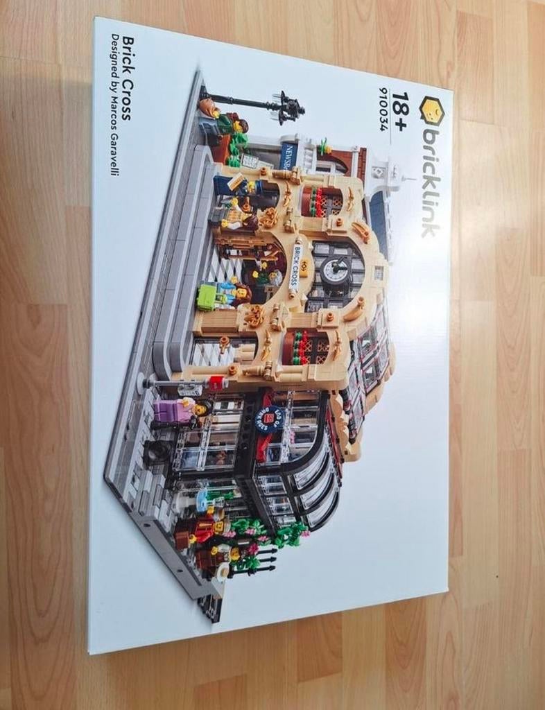 Lego bricklink 910034 brick cross trein station, Ophalen of Verzenden, Lego