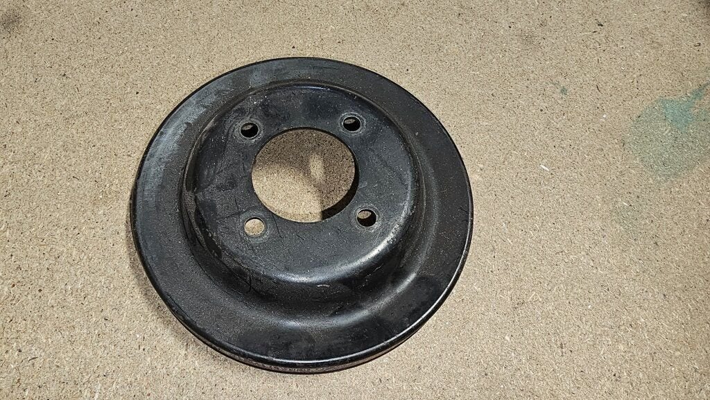 Poelie waterpomp metaal M42 BMW 3 serie E30 318is, Auto-onderdelen, Motor en Toebehoren, BMW, Gebruikt, Ophalen of Verzenden