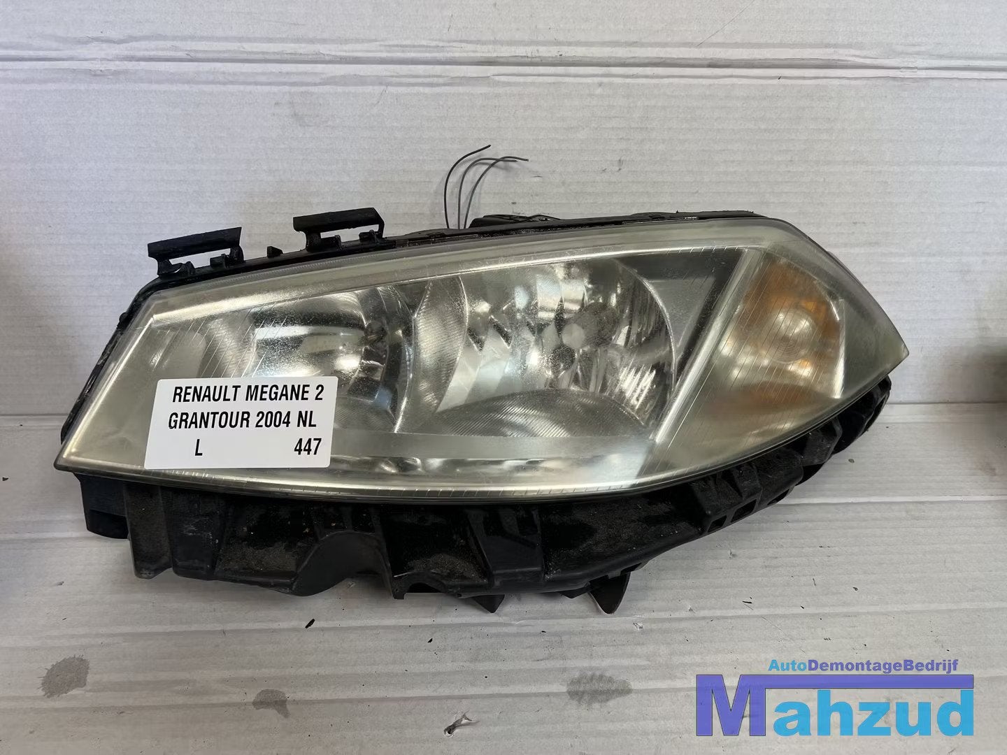 RENAULT MEGANE 2 Links koplamp 2003-2009, Renault Group, Gebruikt, Contact.group@renault.com, Renault