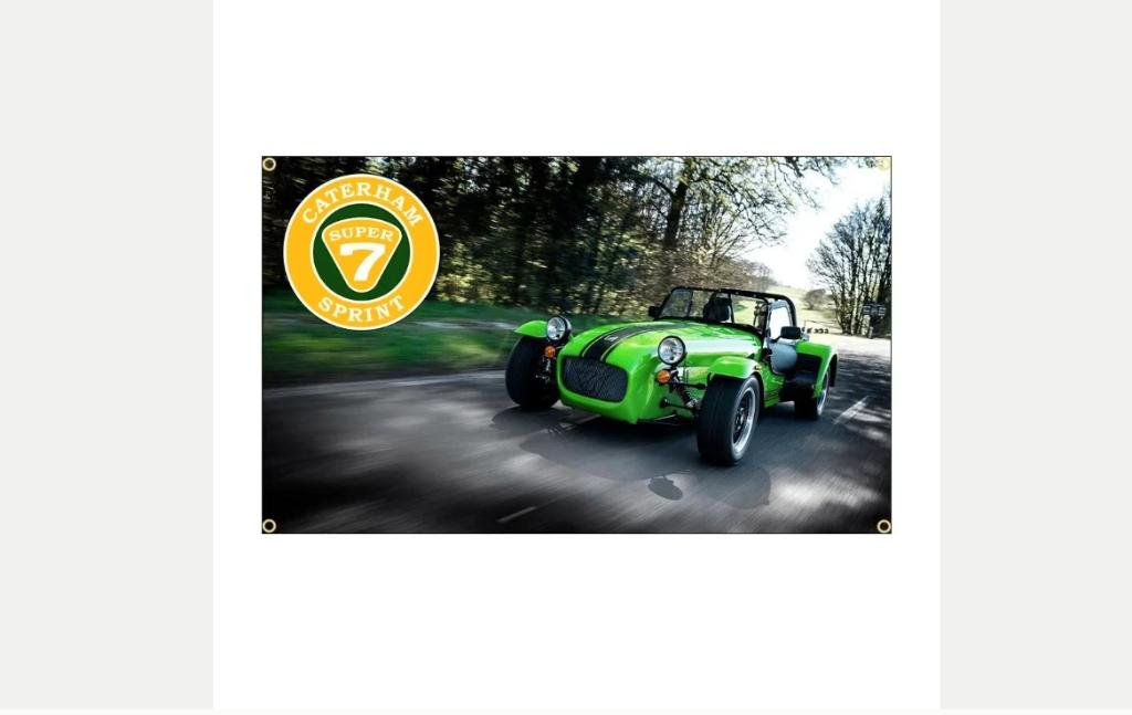 Grands drapeaux Caterham (150 x 90 cm), Enlèvement ou Envoi, Neuf