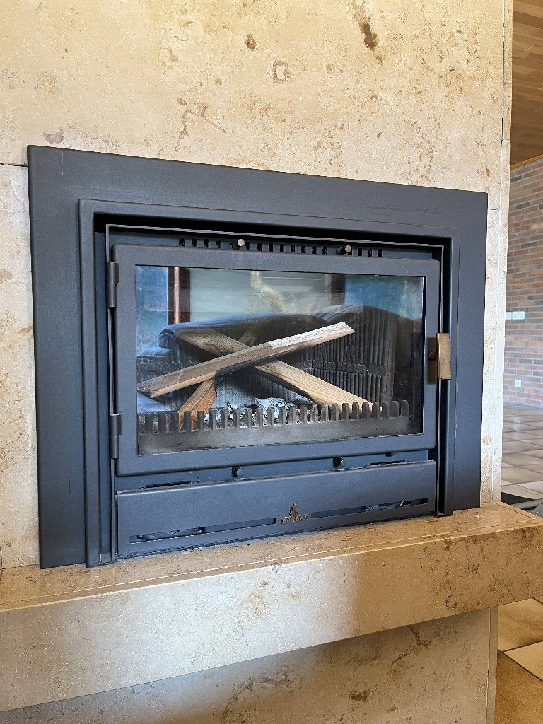 Haard - houthaard, Enlèvement, Utilisé, Encastré, Cheminée au bois