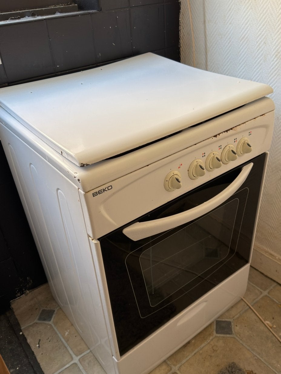Fornuis beko gebruikt, Elektronische apparatuur, Fornuizen, Ophalen, Gebruikt