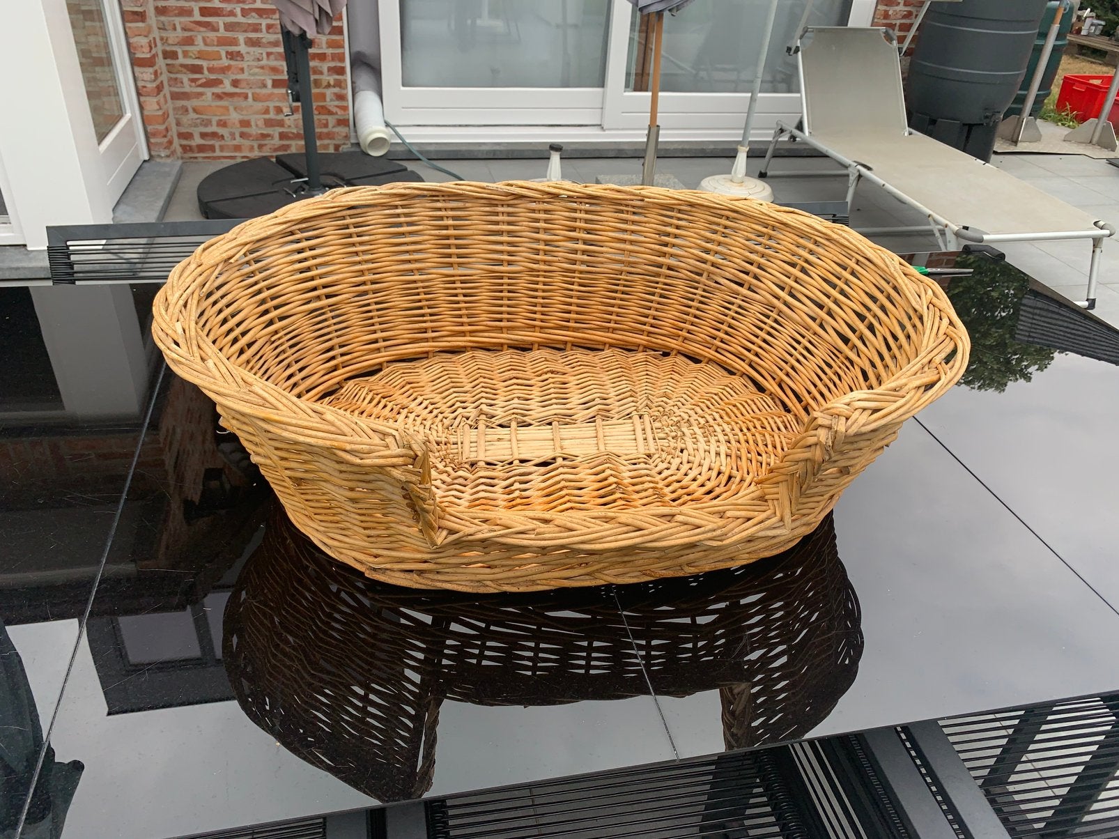 Lit pour chien 85 cm, longueur, diamètre, Enlèvement, Utilisé