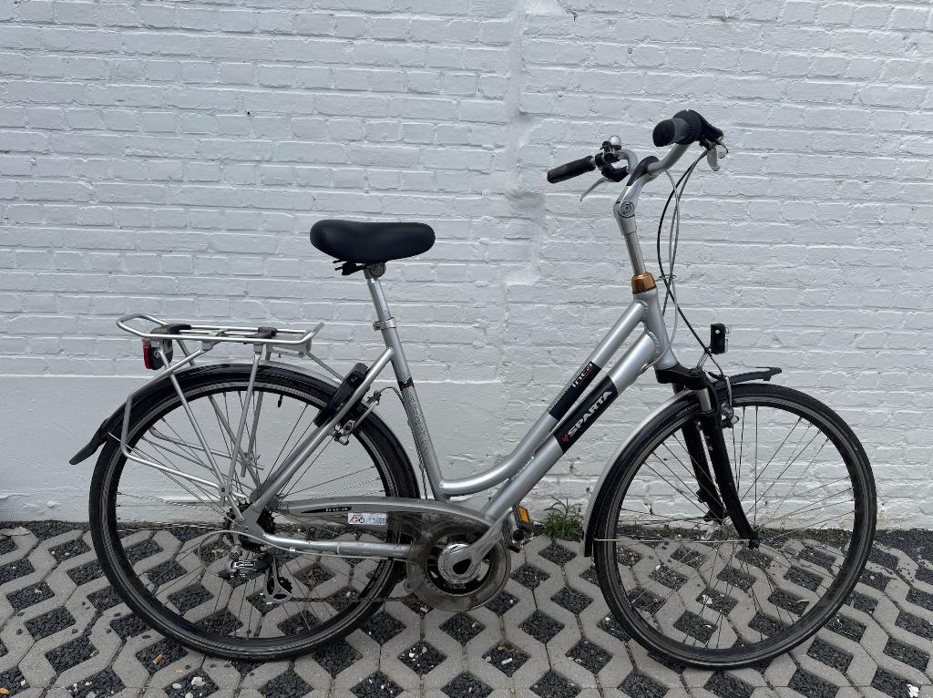 Stadsfiets Sparta in uitstekende staat, Fietsen en Brommers, Fietsen | Dames | Damesfietsen, Terugtraprem, Sparta, 53 tot 56 cm