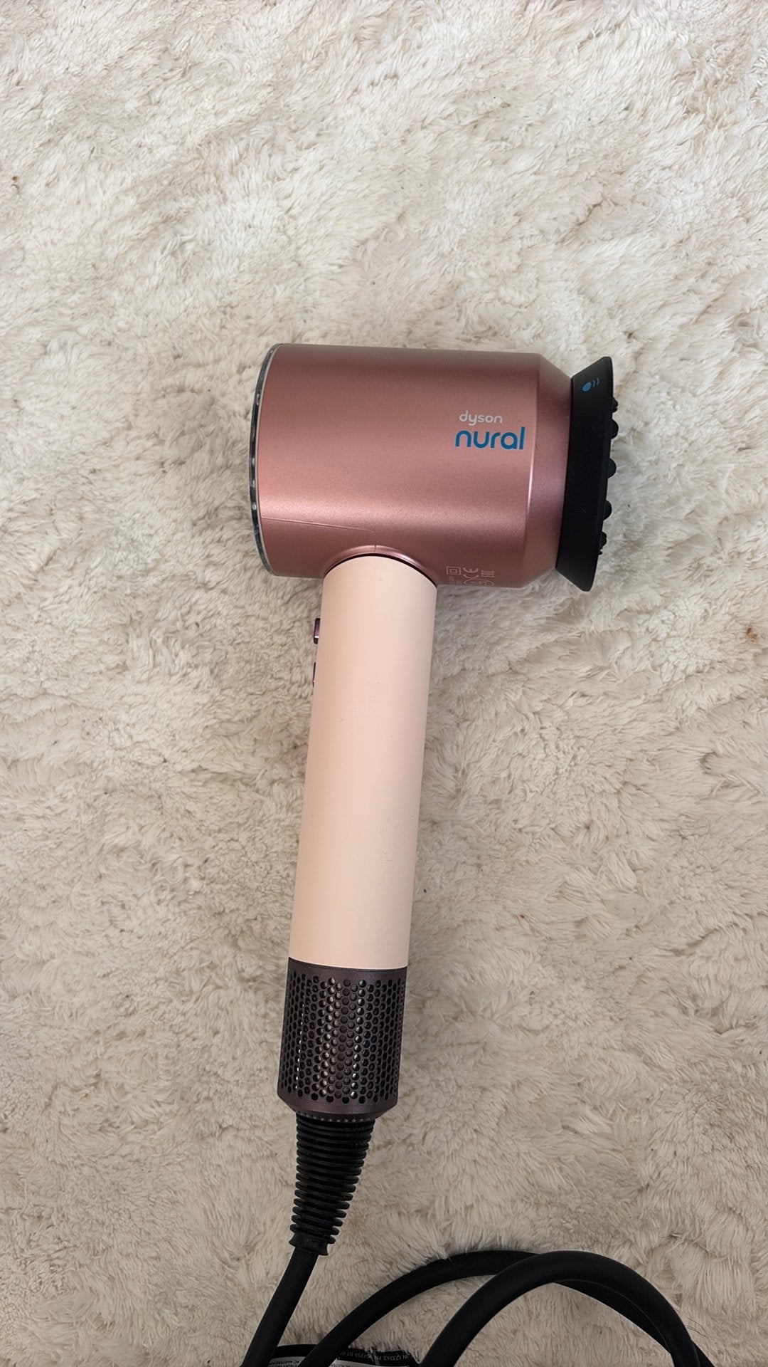 Haardroger Dyson Nural Curly/Coily, Ophalen of Verzenden, Zo goed als nieuw