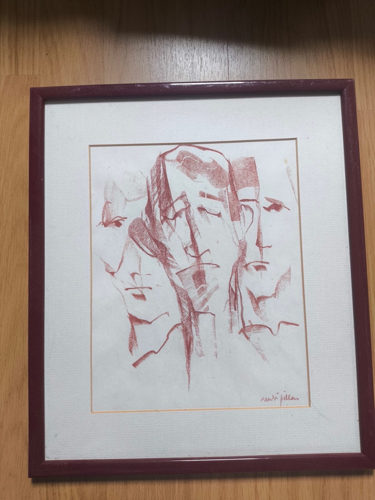 Originele tekening Rudi Pillen (Belgisch expressionisme) – I, Antiek en Kunst, Kunst | Tekeningen en Fotografie, Ophalen of Verzenden