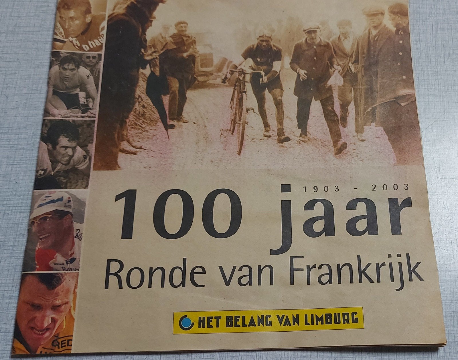 Uitgave ter gelegenheid van 100 jaar Tour de France, Verzamelen, Ophalen of Verzenden, Zo goed als nieuw, Boek of Tijdschrift