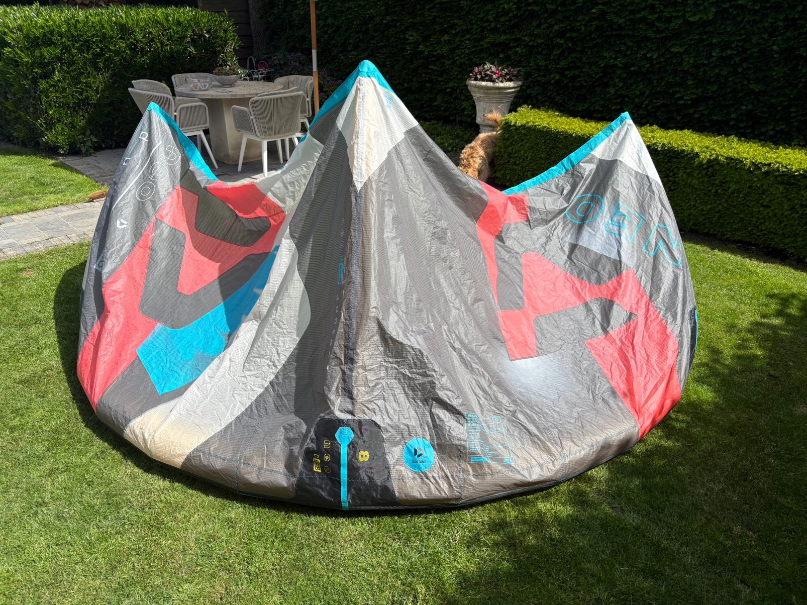 Duotone DLAB NEO 8m 2024, Watersport en Boten, Kitesurfen, Ophalen, Zo goed als nieuw