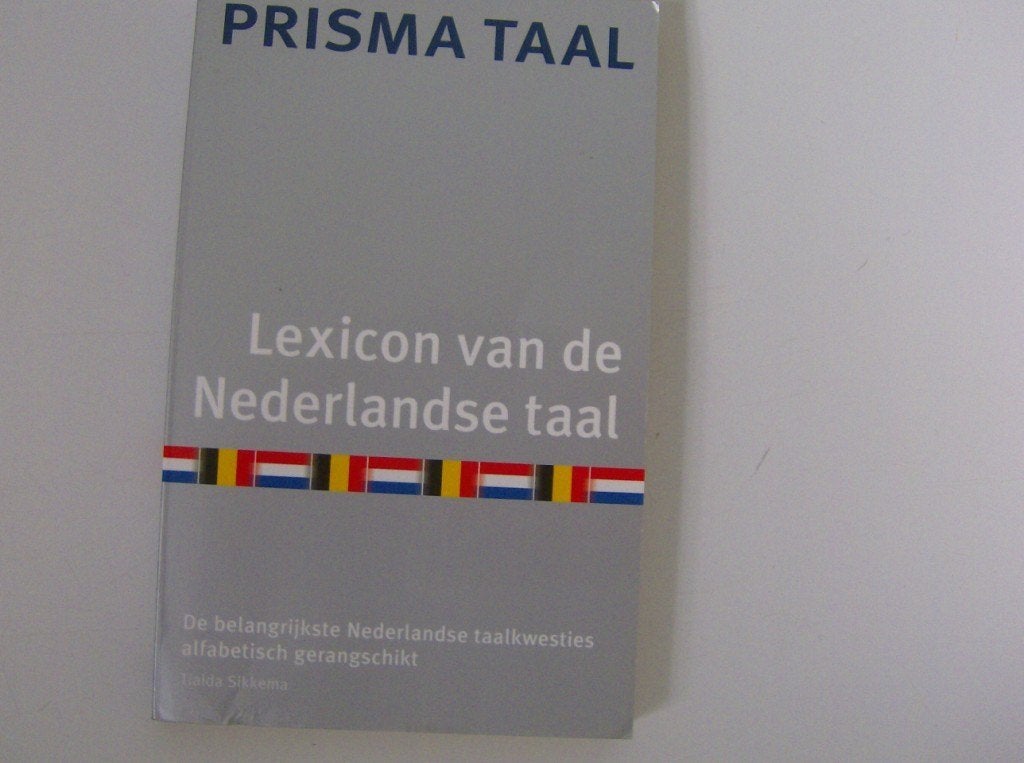Prisma taal - Lexicon van de Nederlandse taal - Sikkema, Ophalen of Verzenden