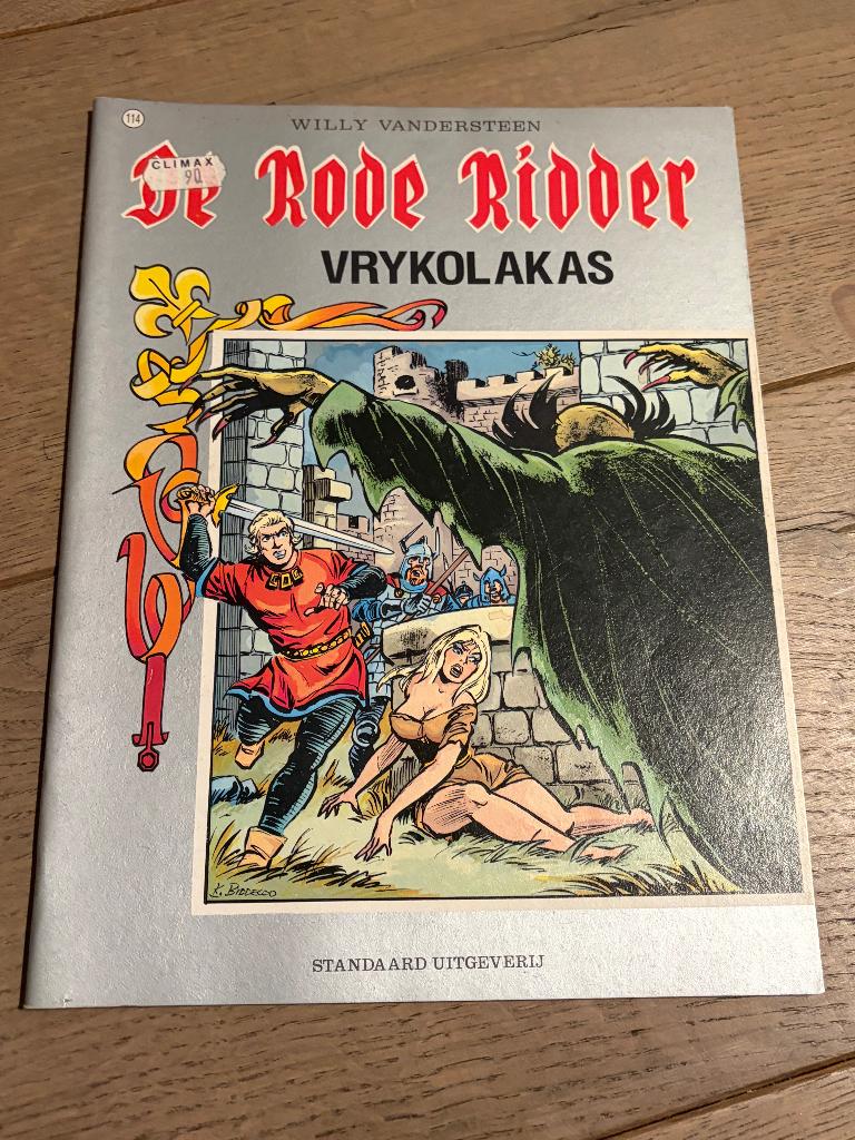 De Rode Ridder - 114 - Vrykolakas, Eén stripboek, Ophalen of Verzenden, Gelezen, Willy Vandersteen