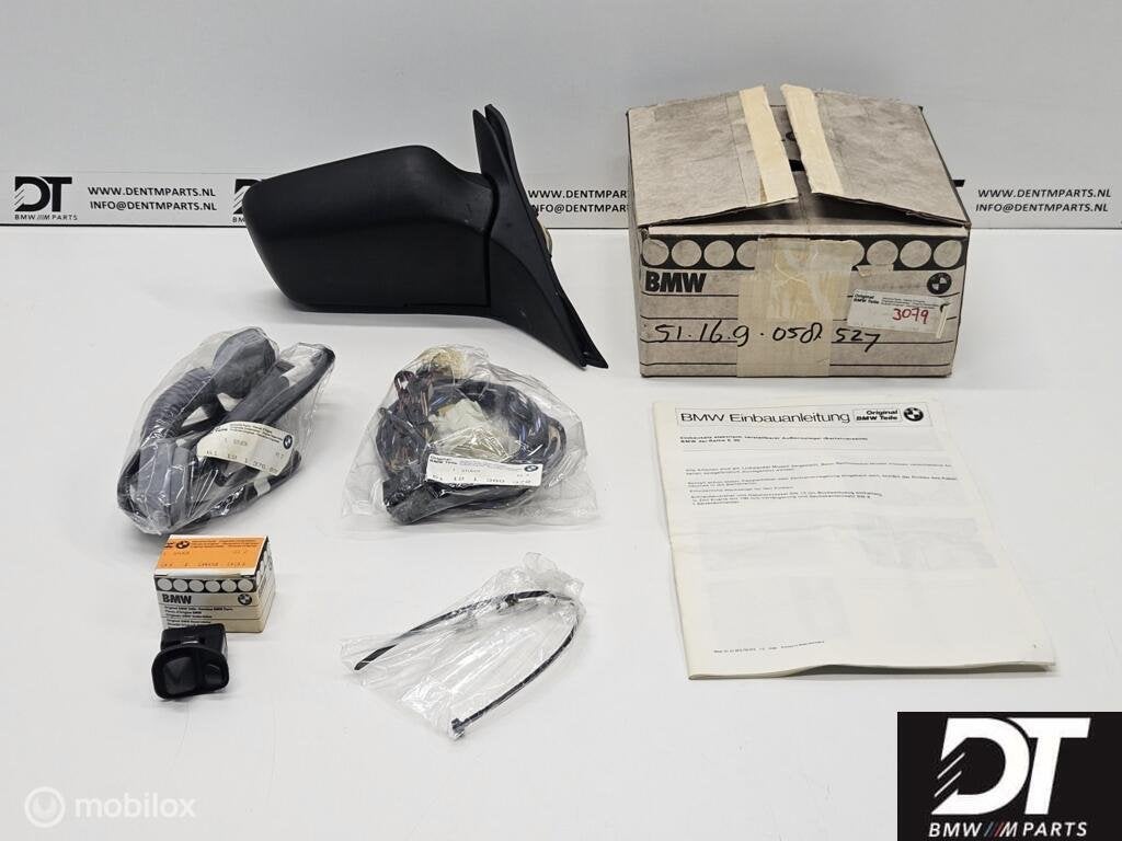 Elektrische buitenspiegel R retrofit set BMW E30 51169058527, Neuf, Enlèvement ou Envoi