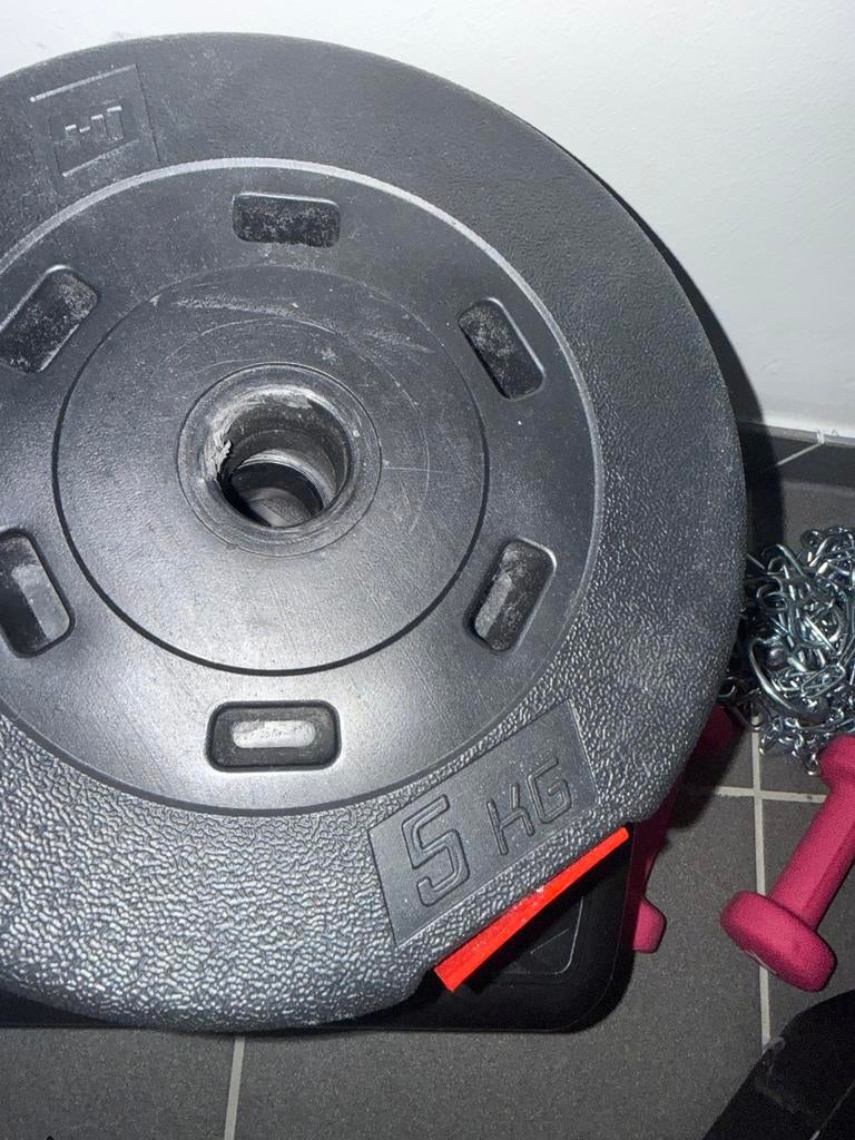 Gewichten, Sport en Fitness, Ophalen, Zo goed als nieuw