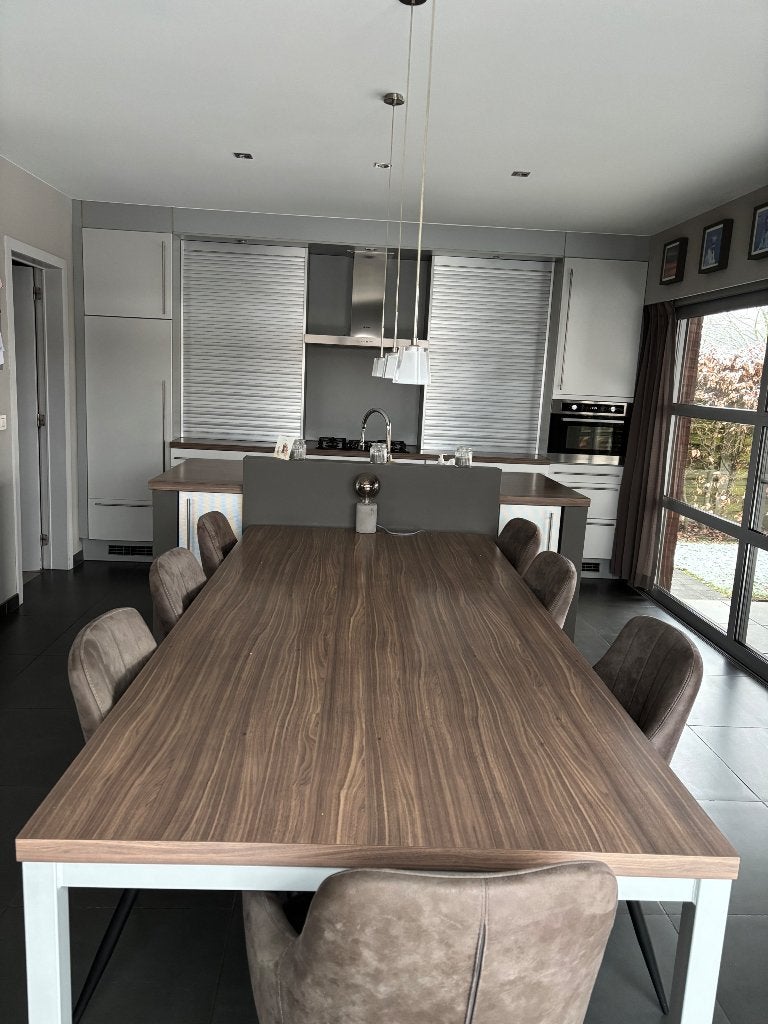 Tafel 240 x 110cm, Huis en Inrichting, Ophalen, Kunststof, Gebruikt, 100 tot 150 cm