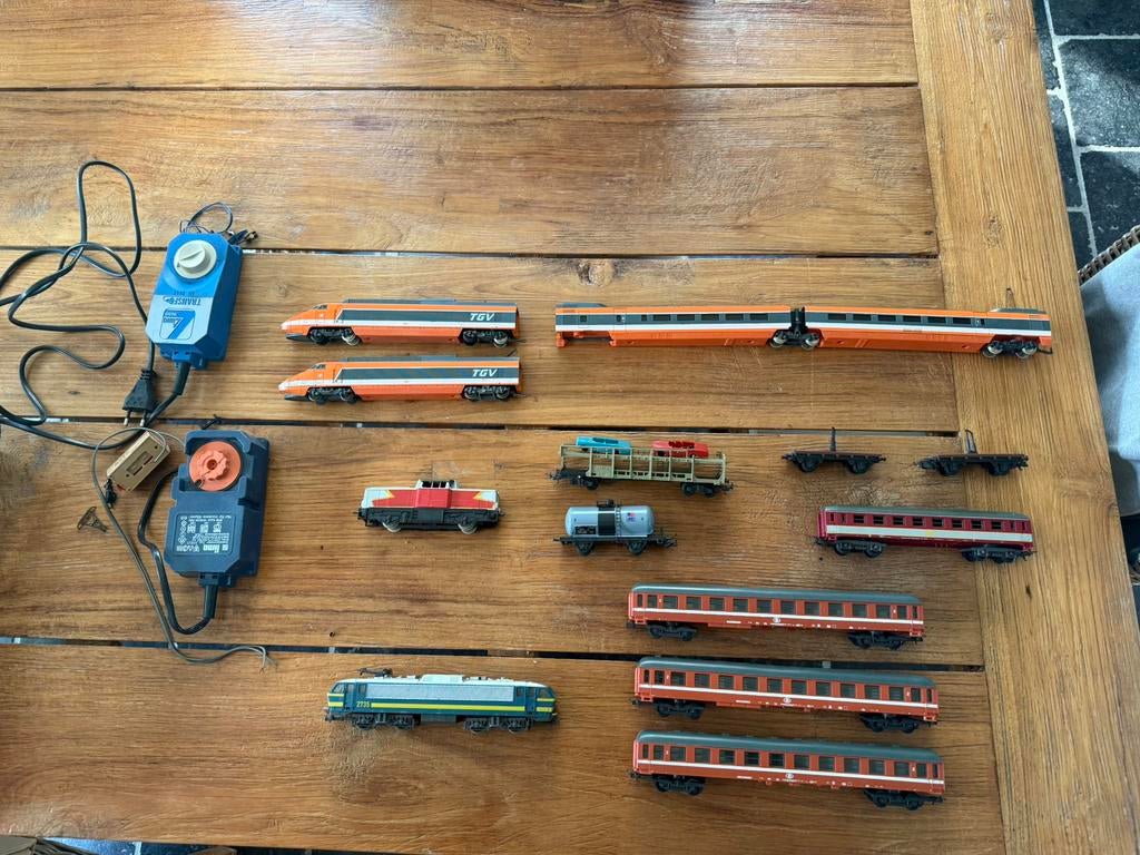 Lima locomotief, TGV, tram, sporen,…, Hobby en Vrije tijd, Modeltreinen | H0, Ophalen, Gebruikt, Locomotief, Lima