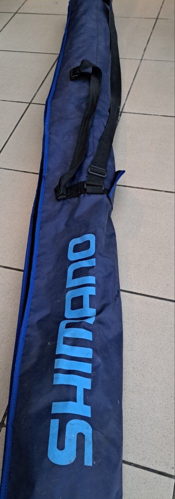 top vaste hengel shimano 11,5m. met elastiek in topstuk+tas, Ophalen, Vaste hengel