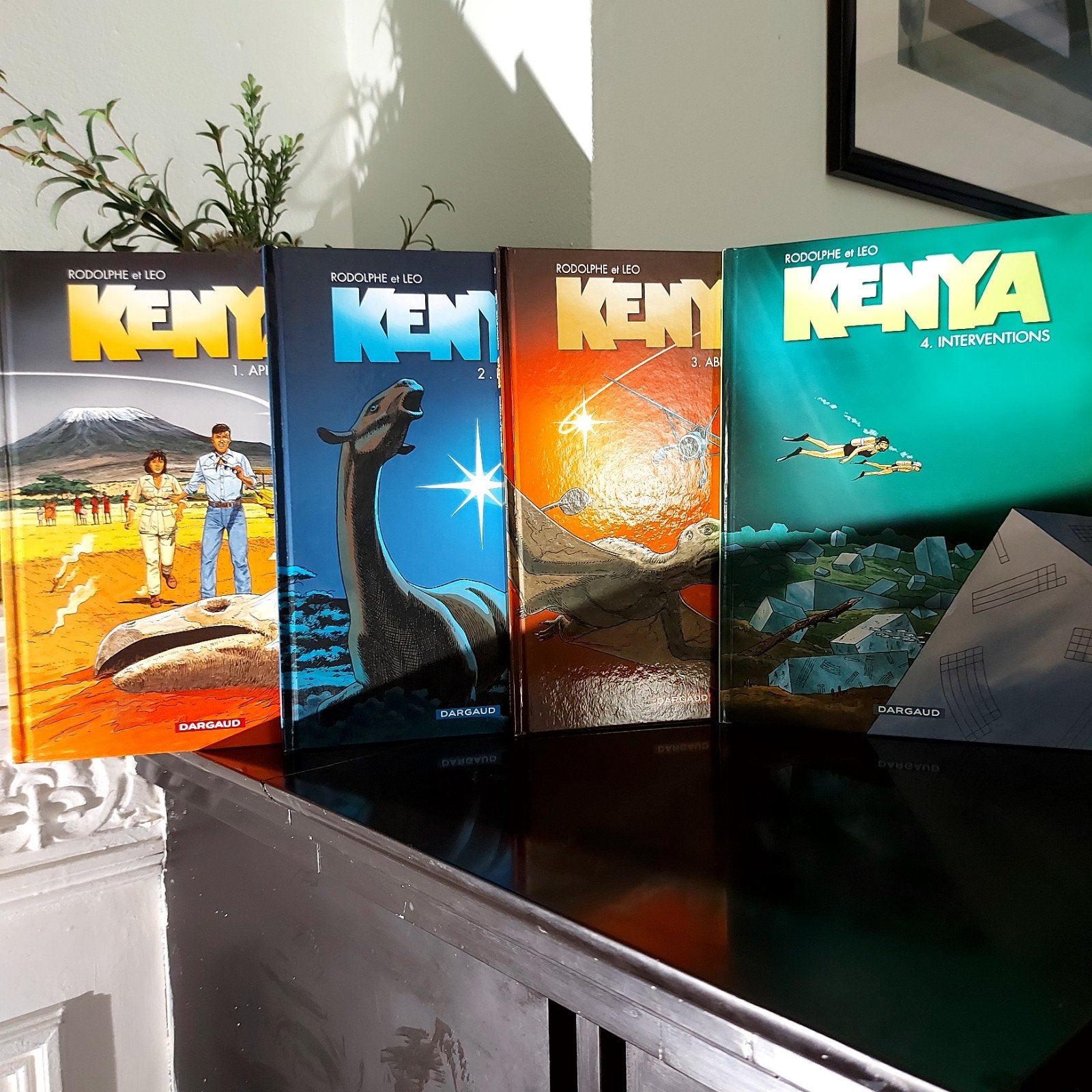 tome 1,2,3,4 Kenya, Boeken, Meerdere stripboeken, Ophalen of Verzenden, Zo goed als nieuw