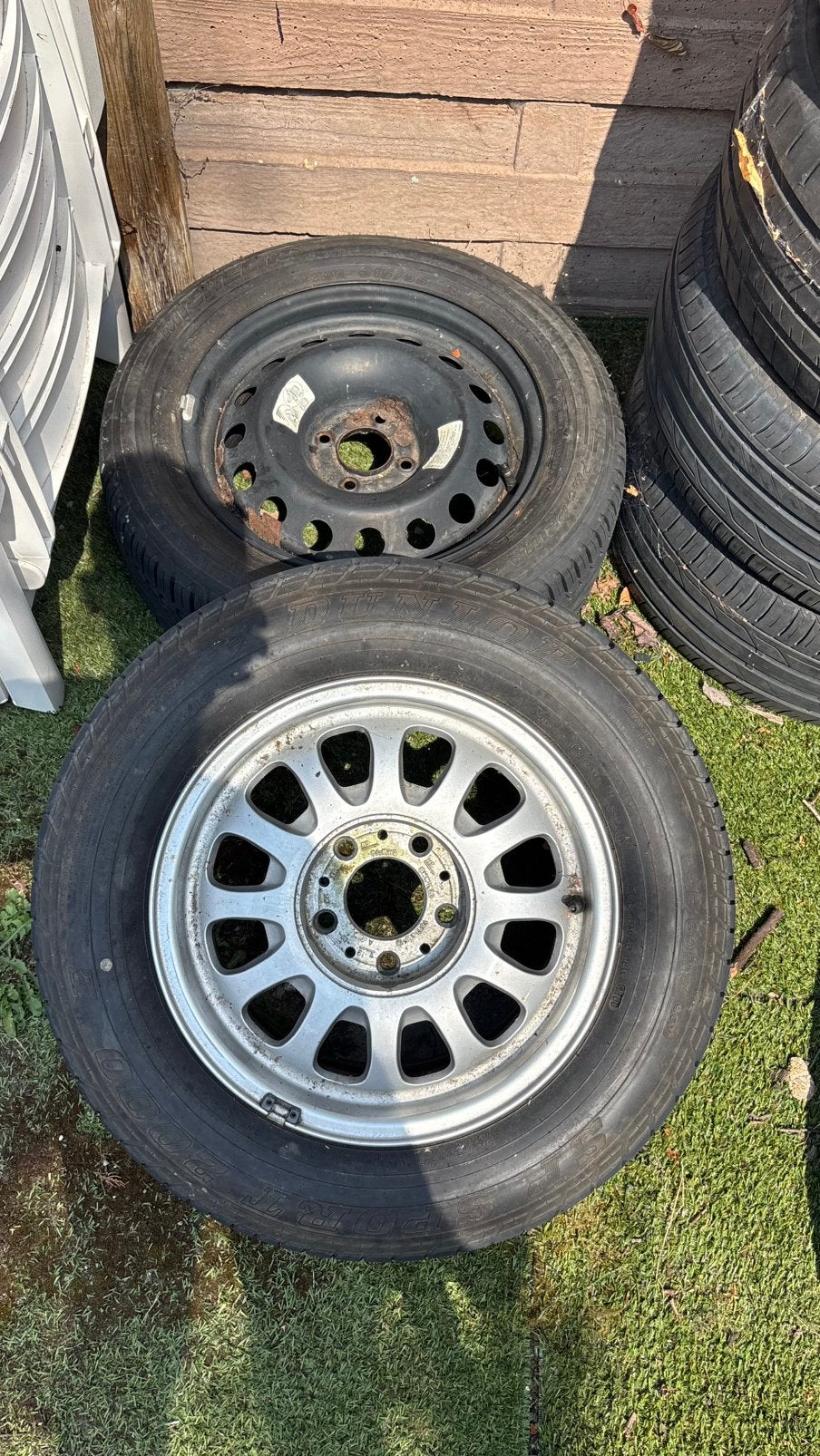 Bmw reservewiel e39 5 serie (band met velg), Ophalen