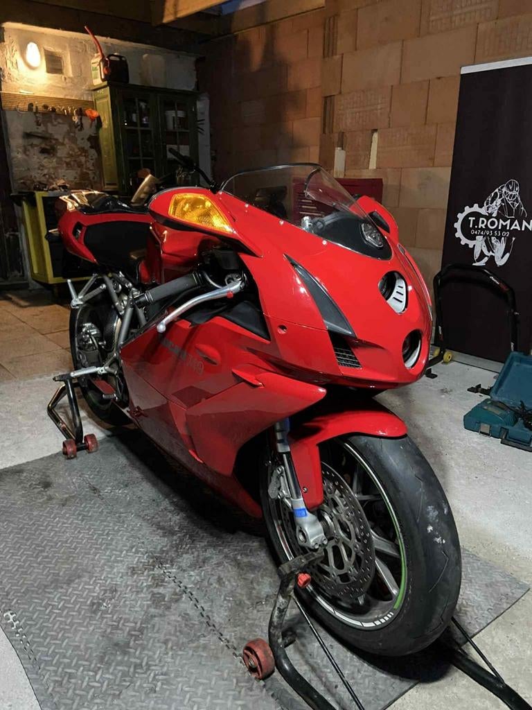 Ducati 749 Testastretta, Permis Moto A, Plus de 35 kW, 2 cylindres, Super Sport