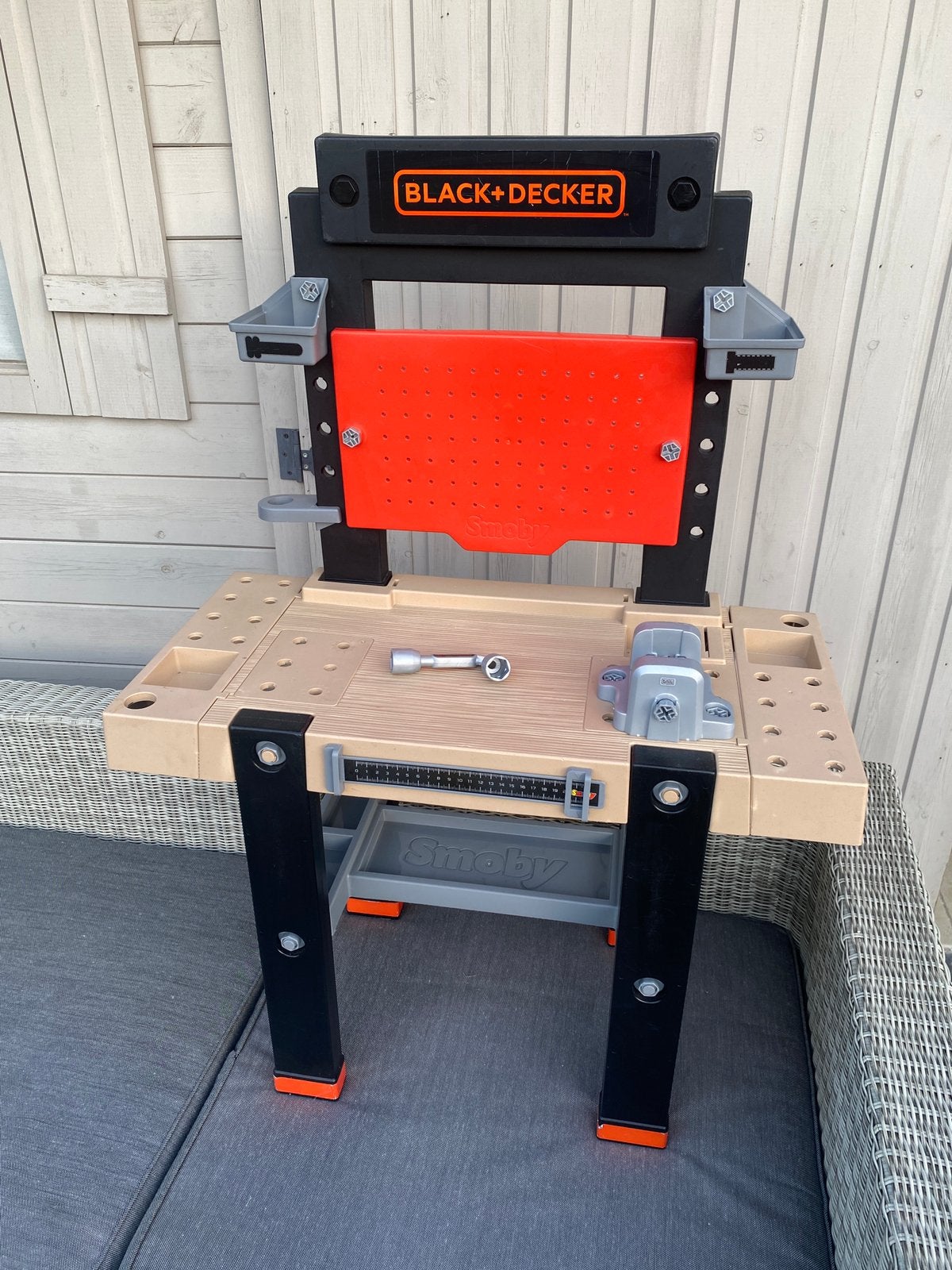 Smoby Speelbank voor kinderen Black + Decker, Ophalen, Gebruikt