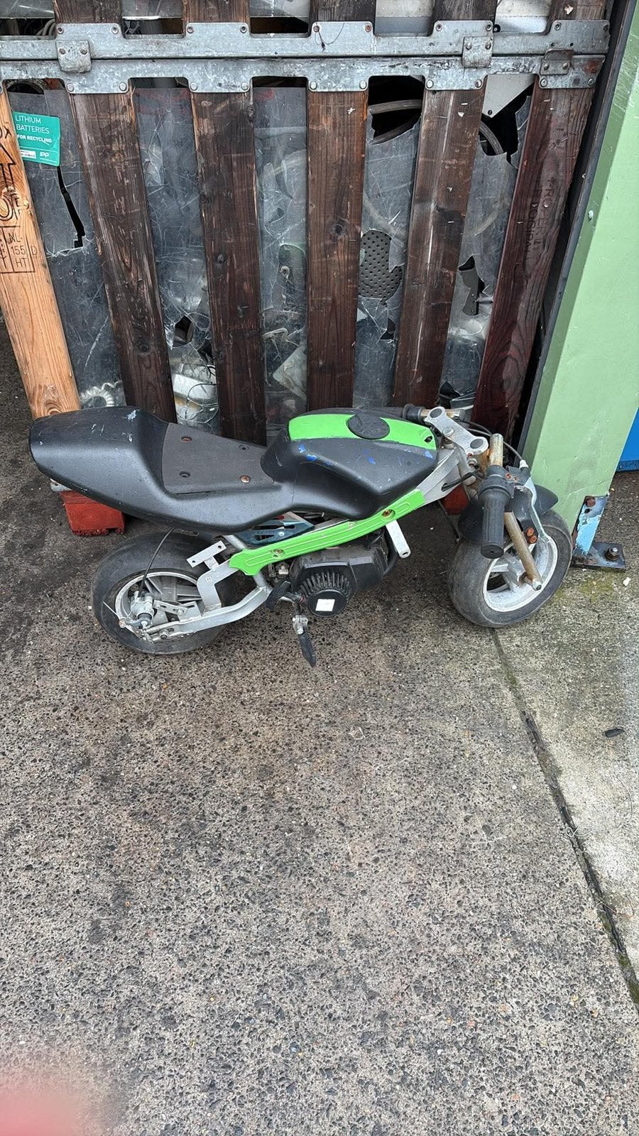pocketbike, Ophalen, Gebruikt, Pitbike
