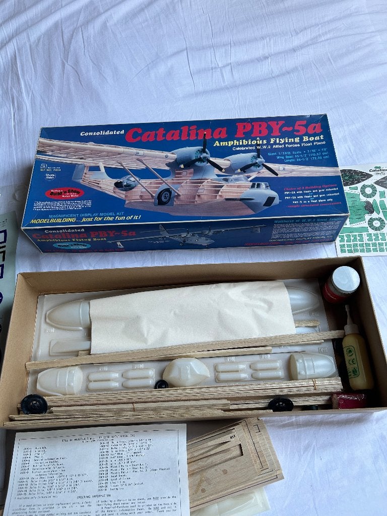 CATALINA PYB-5a  Guillows, Hobby & Loisirs créatifs, Enlèvement ou Envoi, Utilisé, Avion, Plus grand que 1:72
