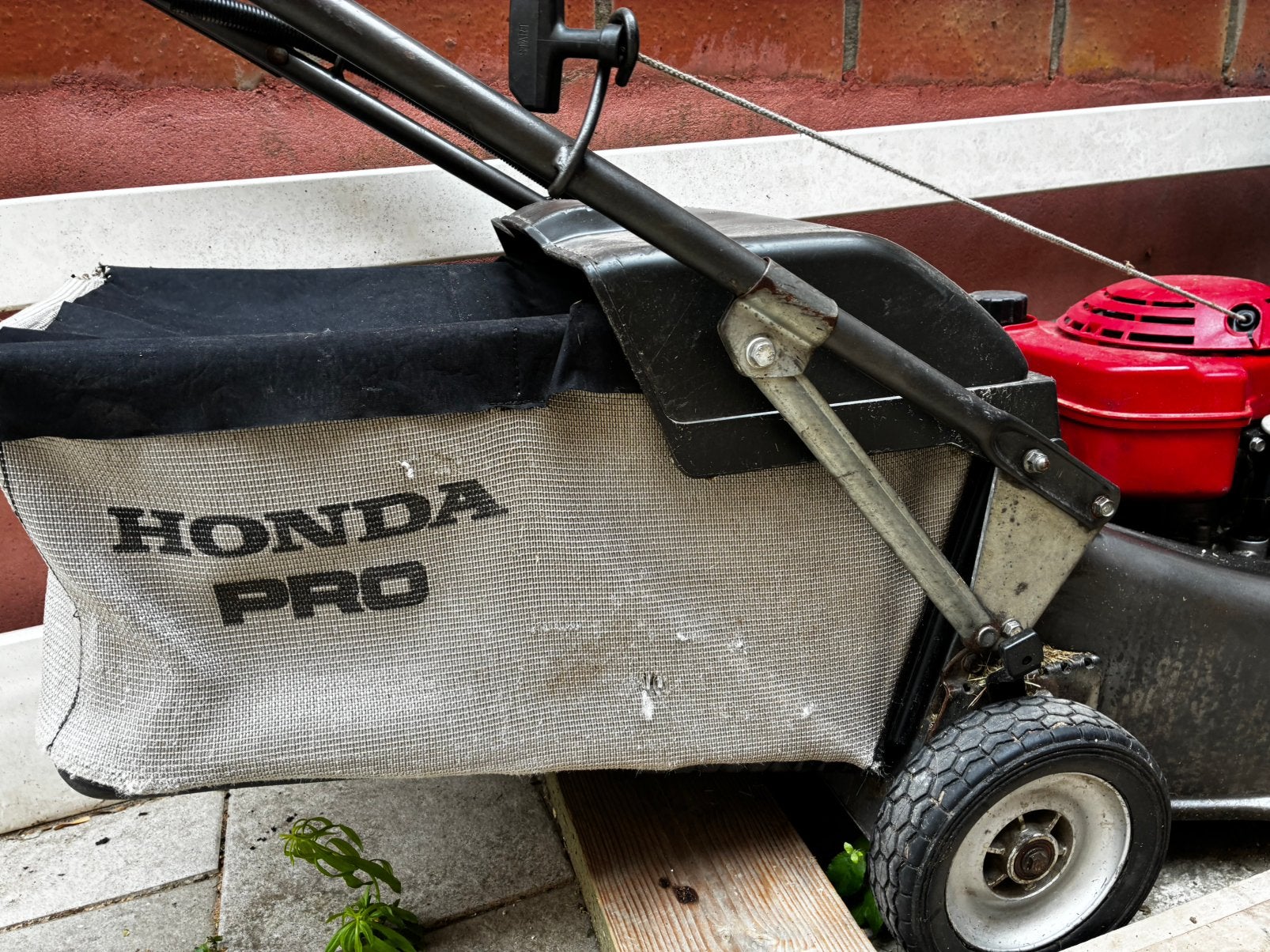 Honda HRH 536 - HS-motor, Ophalen, Gebruikt, 50 cm of meer, Opvangzak