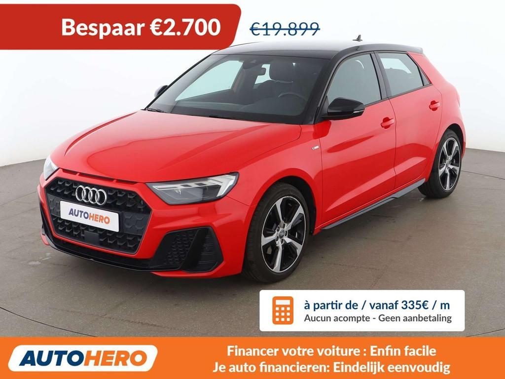 Audi A1 30 TFSI S Line (bj 2020, automaat), Auto's, Lichtsensor, 1200 kg, 116 pk, https://public.car-pass.be/vhr/de4540e5-b781-4407-912b-720c6123d445